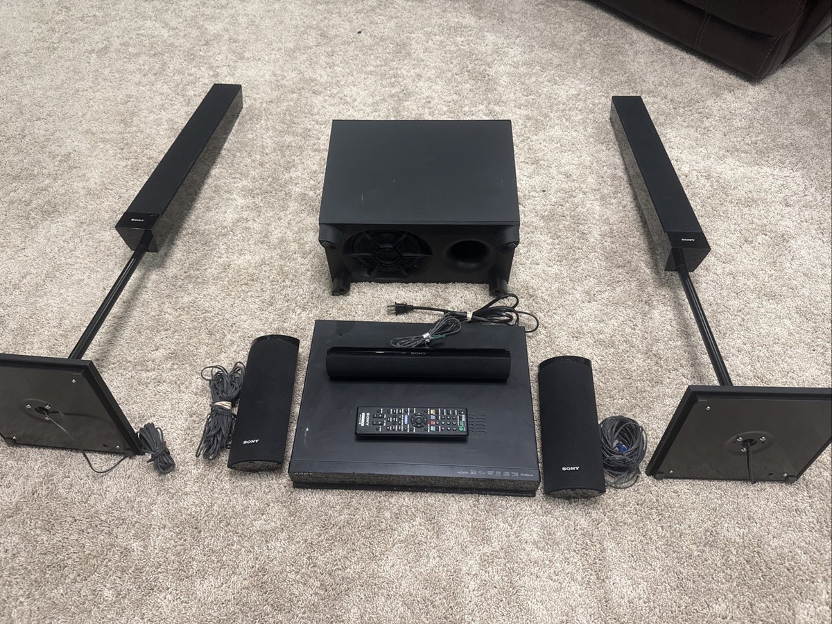 Sony BDV-E280 3D Blu-Ray/DVD 5.1 Home Cinema System w/Subwoofer