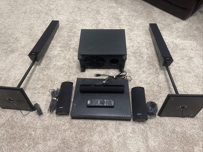 Sony BDV-E280 3D Blu-Ray/DVD 5.1 Home Cinema System w/Subwoofer Speakers Remote
