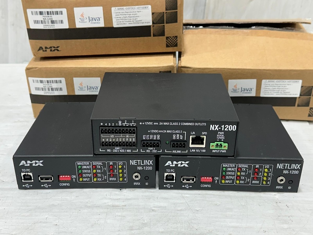 AMX NX-1200 NetLinx Integrated Controller #6099-E (One) | eBay