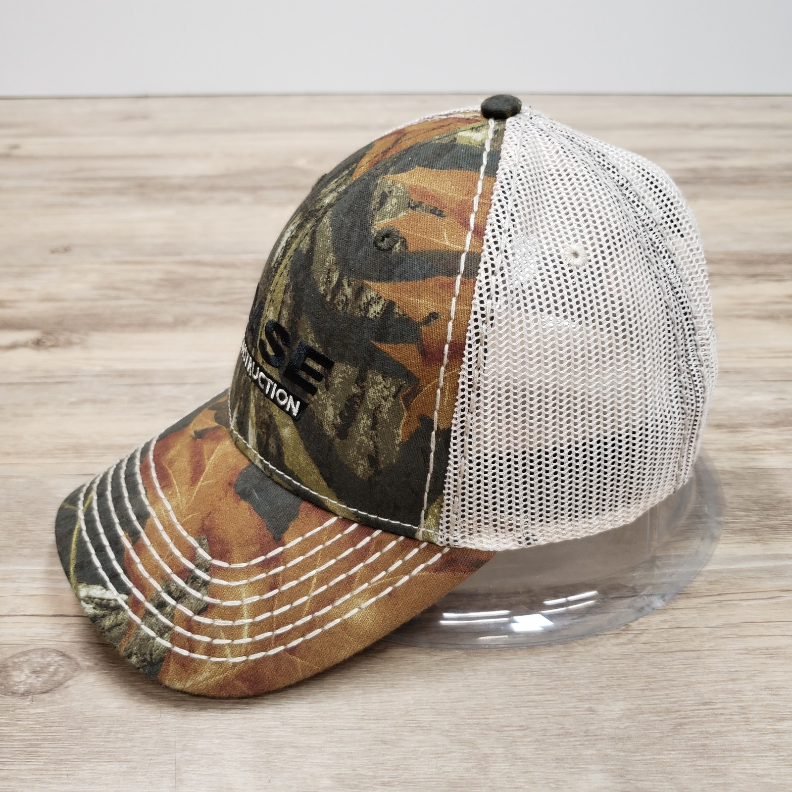 Case Construction Hat Cap Snap Back Camouflage Me… - image 3