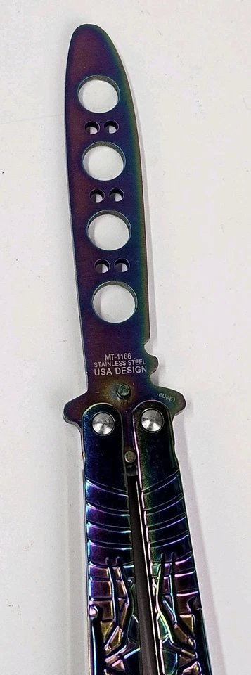 CUCHILLA DE ENTRENAMIENTO MARIPOSA MTECH USA MT-1166RB Foto 4 de 4