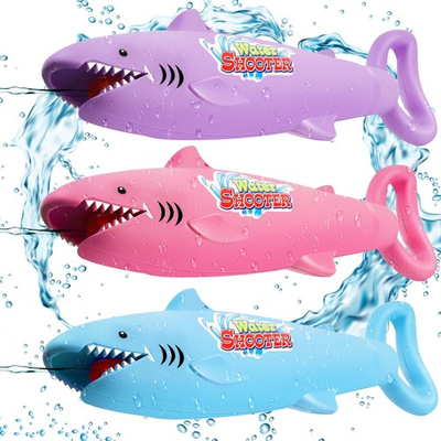 #ad Jexine 3 Pcs Water Guns for Kids Shark Water Toy Guns 30 ft Range Pool Squirt To $35.99