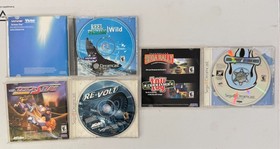 Dreamcast Games Lot - CIB, Complete - Ready 2 Rumble Round 2, Re Volt, Reel Fish