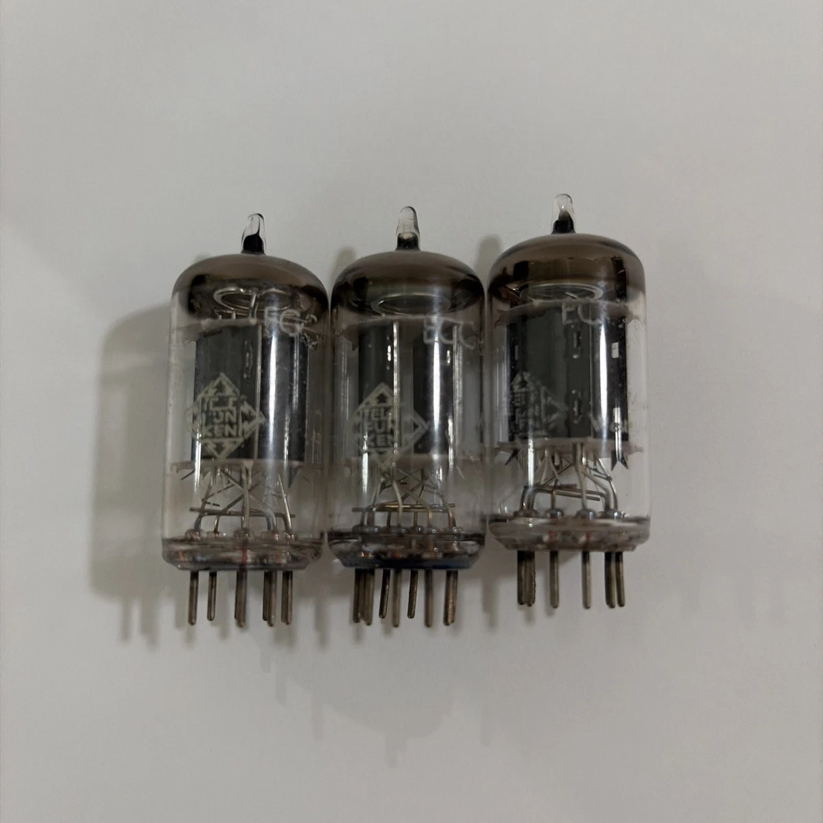 希少 Telefunken ECC83 スムースプレート ダイヤ 同一3本セット TELEFUNKEN ECC83 Vintage NOS Tubes for sale | eBay
