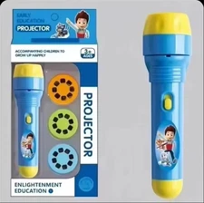Cute Cartoon Creativity Toy Children Torch Lamp Flashlight Projector Toy Anime F