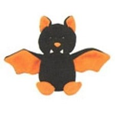 TY Halloweenie Beanie Baby - SWOOP the Bat