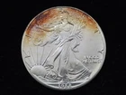 1988 American Silver Eagle $1 1 oz Fine Silver Coin Nice Toning!