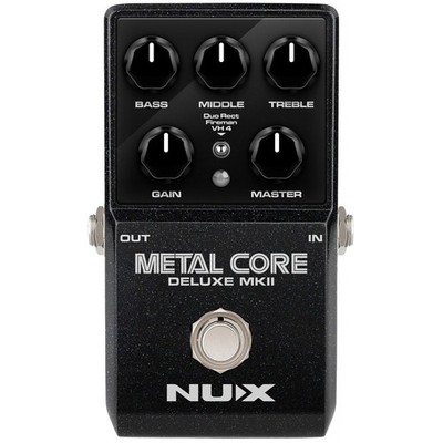 NUX Metal Core Deluxe MKII Verzerrung und Verstärker Modellbauer Gitarren-Effekt-Pedal