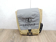 Leupold Optics Pouch Rangefinder Binocular Case Tan Nylon Belt Pouch 5.75"x7"x2"