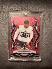 2025 Panini Phoenix - Rookies Andres Borregales #214 Pink /299 (RC)