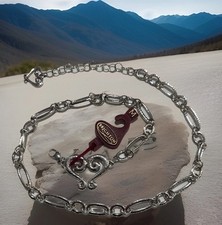 Brighton GENOA HEART Chain Belt Size M B50550 List 90