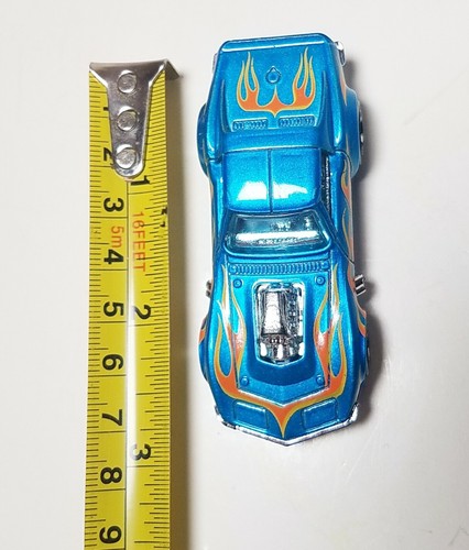 2016 HOT WHEELS 68 Corvette Custom Blue Gas Monkey Garage Toy Car Collectible - Picture 5 of 5