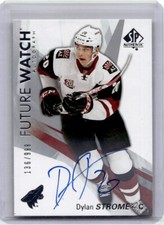 2016-17 SP Authentic Future Watch Autograph Rookie Dylan Strome RC Auto /999