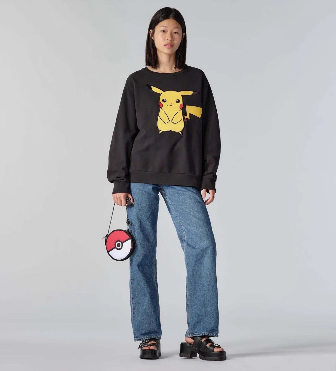 Levis X Pokemon Collection 25th Anniversary Black Pikachu Stitched