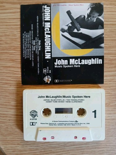John McLaughlin-Music Spoken Here (1982) *Import*Fully Play Tested, Audio VG - Picture 2 of 5