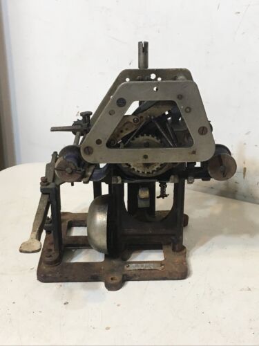 Antique ITR International Time Recorder Clock Punch Mechanism Parts