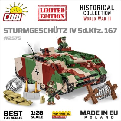 COBI 2575 Sturmgeschütz IV Sd.Kfz 167 LIMITED edition 1:28