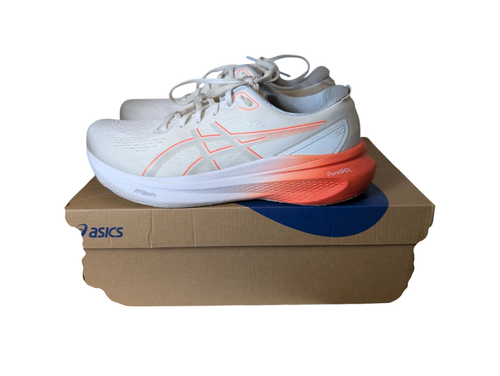 ASICS GEL Kayano 30 White Sunrise Red Road Running 1011B548-102 Men's Size 9.5