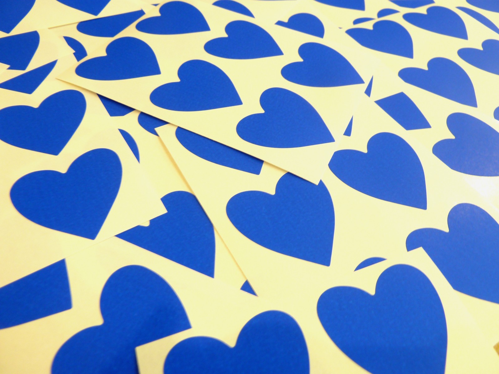 38x38mm Heart Shaped Labels Coloured Sticky Hearts Stickers for Craft Decoration eBay