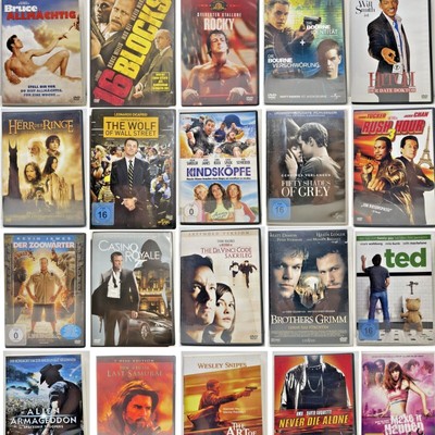 DVD Film Sammlung Auswahl Action/Drama/Komödie Zustand Akzeptabel [MULTI-RABATT]
