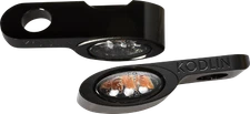 KODLIN USA Turn Signal w/ Running Light - Universal - Black K68510