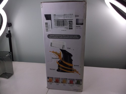 Slow Feeding Hopper Slow Juicer New Open Box ( Store Display Only) Tested - Picture 5 of 6