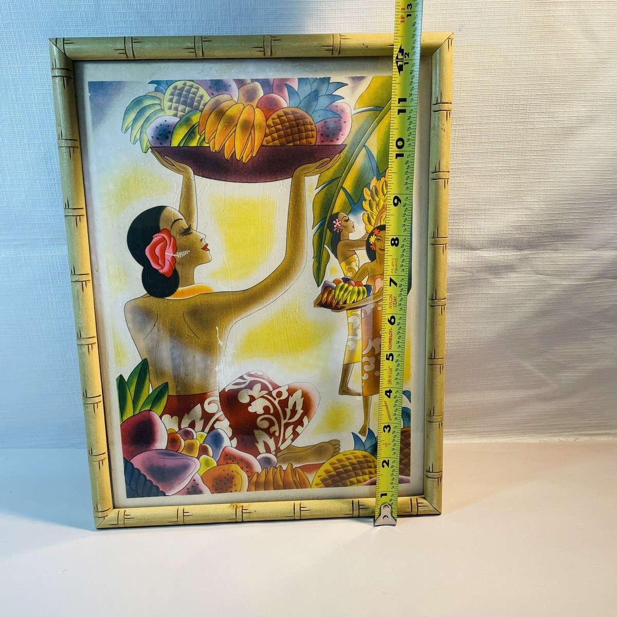 Frank McIntosh FRUIT HARVEST 1930's Vintage MENU COVER Hawaii