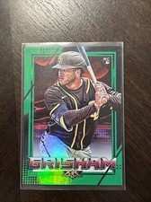 Topps Fire 2020 Trent Grisham RC Green Base S 191/199 Padres Rising Star