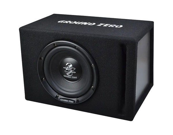 Ground Zero Gzib 20BR-ACT 20Cm Bassreflex Aktiv-GehäUsesubwoofer Tiefton Teller-image