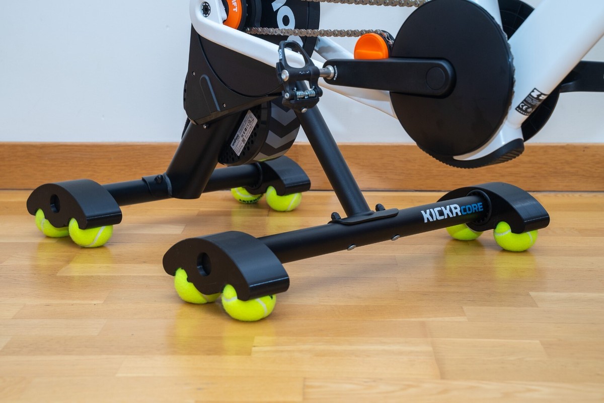 Zwift Ride and Kickr Core Compatible Rocker Feet /Tennis Ball Mod