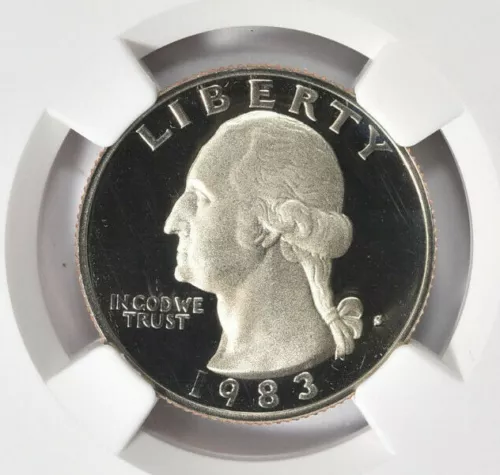 1983-S WASHINGTON QUARTER NGC PR-69 ULTRA CAMEO