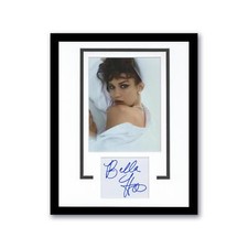 Bella Hadid AUTOGRAPH Signed Supermodel Custom Framed 11x14 Matted Display ACOA