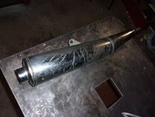 silencieux pot echappement exhaust droite moto guzzi 750 nevada lafranconi