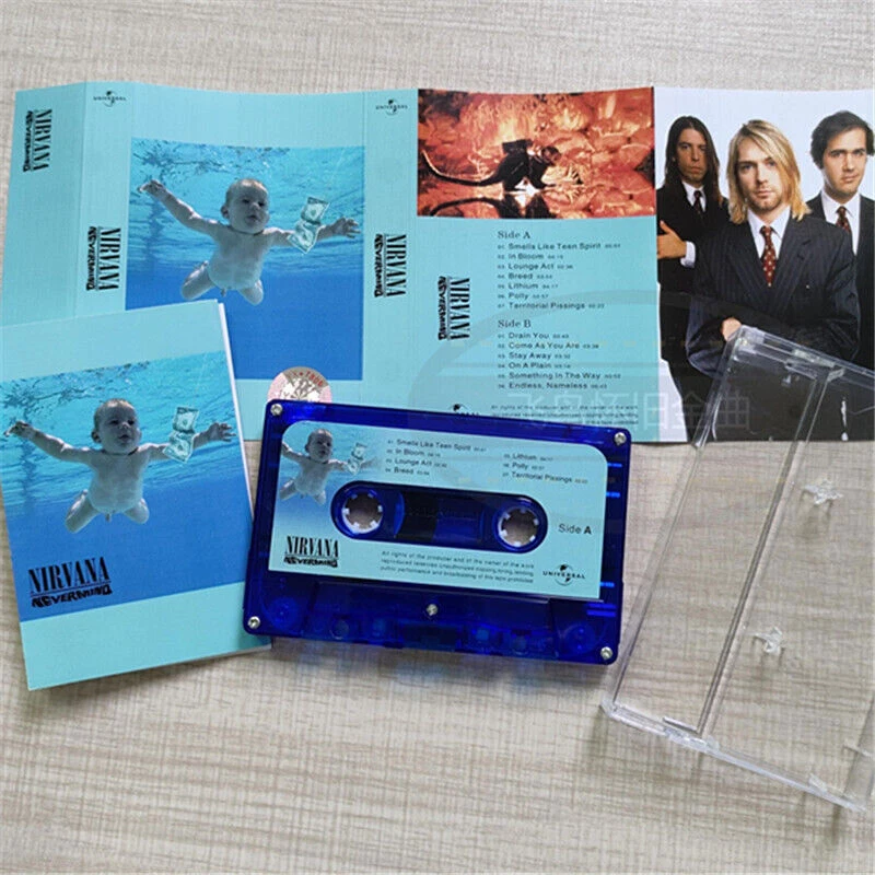 Nirvana Nevermind Album Cassette Tape Box Set Songs Cassettes Tapes New - Bild 4 von 4