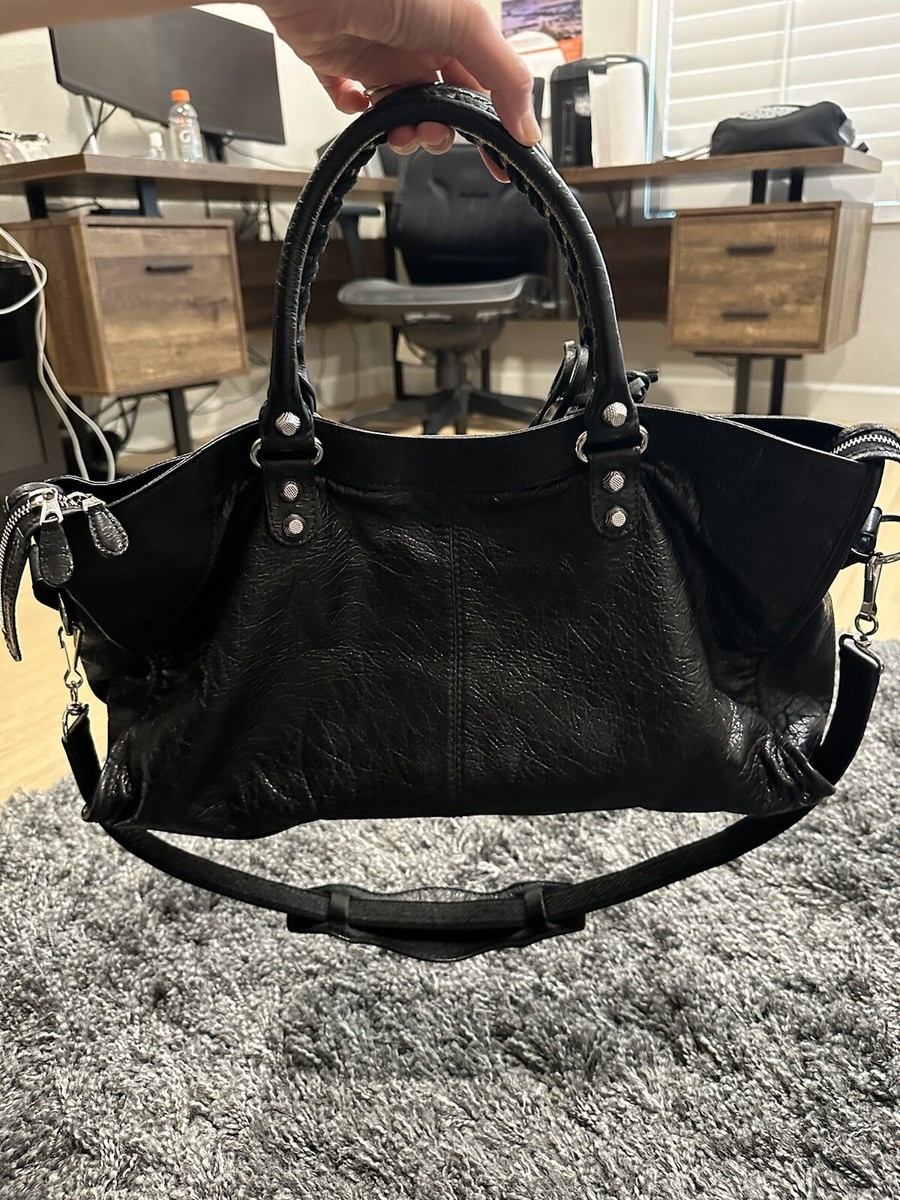 バッグ BALENCIAGA the city the part time black Balenciaga Black Lambskin Leather Giant 21 Gold Part Time
