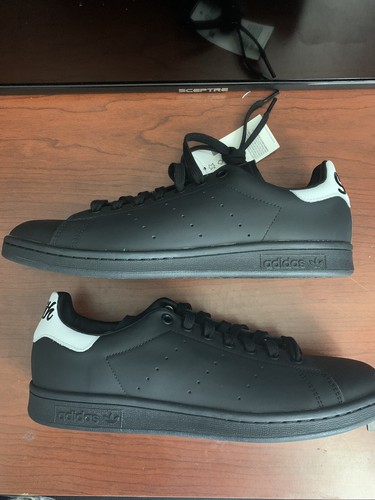 Size 9.5 - adidas Stan Smith Core Black 2019 - EE5819 | eBay