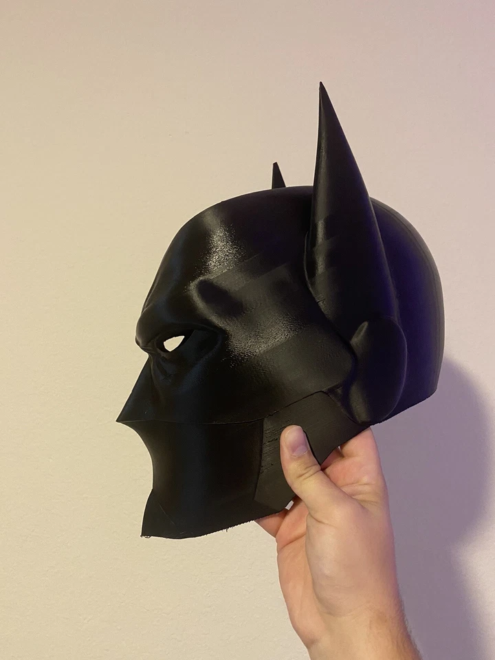 Casco de hombre murciélago impresión 3D para cosplay Foto 2 de 3