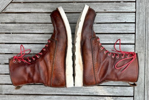 Red Wing 877 Irish Setter Moc Toe EU 46 / 46,5 US 12 Neue Sohlen - Bild 6 von 10