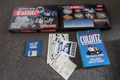 Escape From Colditz von Digital Magic Software ~ originalverpacktes Amiga-Spiel