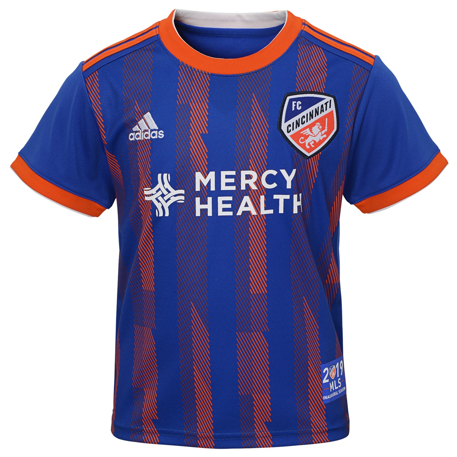 Майка Adidas MLS Infants FC Cincinnati 2019 для первичного футбола, синяя