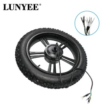 20 inch Gear Hub Motor ebike 25-35km/h 20x4.0 Fat Tyre High Torque Scooter Wheel