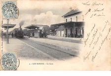 45.n°57086.les bordes.la gare.train