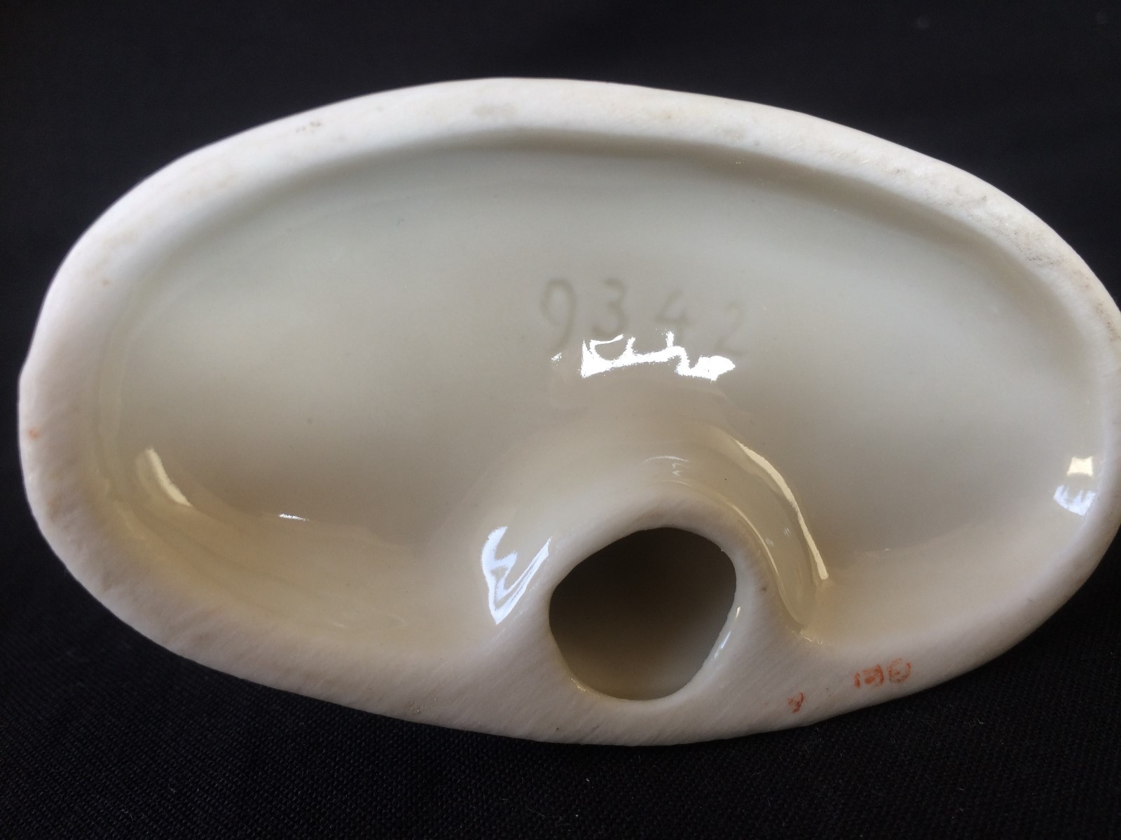 RARE PIPE EN PORCELAINE - ASIE XIX siècle (rare dans cet état EUR 25,00