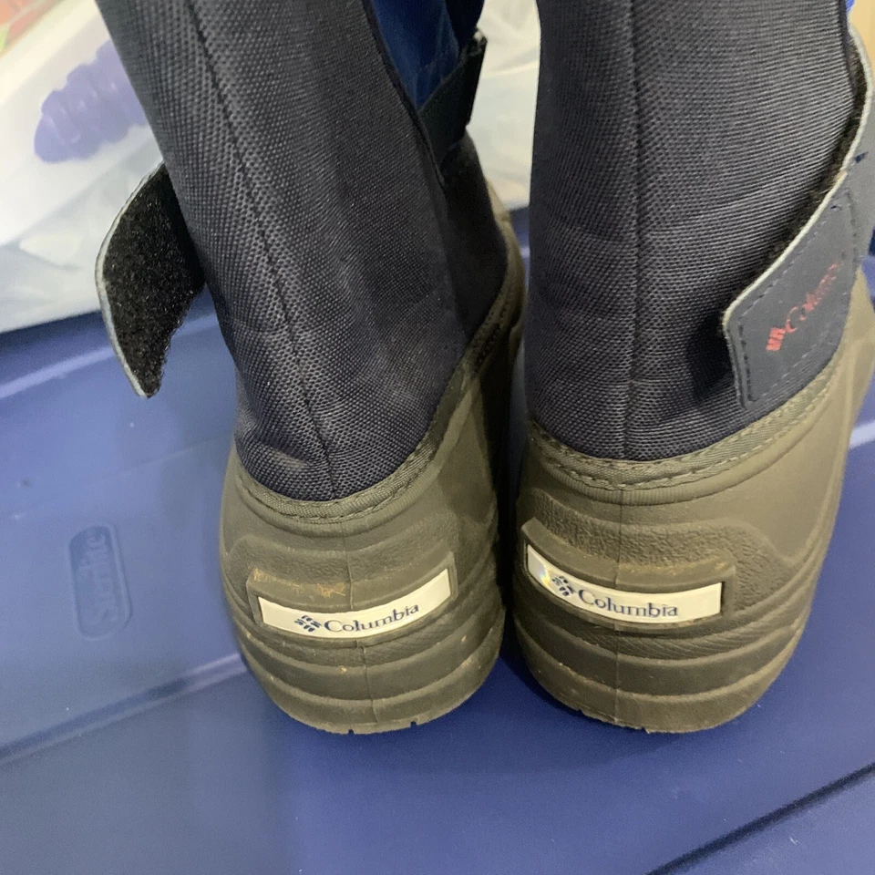 Columbia Powderbug Plus II Botas de Nieve Talla 7 Azul Negro Impermeable Aislante Foto 4 de 4