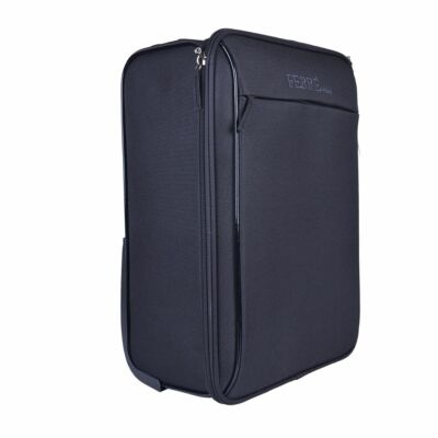 Gianfranco Ferre Milano Unisex Black Carry On Rolling Travel Suitcase Bag