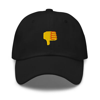 Thumbs Down Emoji Dad Hat