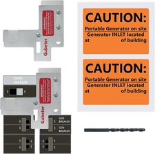 Generator Interlock Kit Compatible with Murray or Siemens 150 Amp or 200 Amp Pan