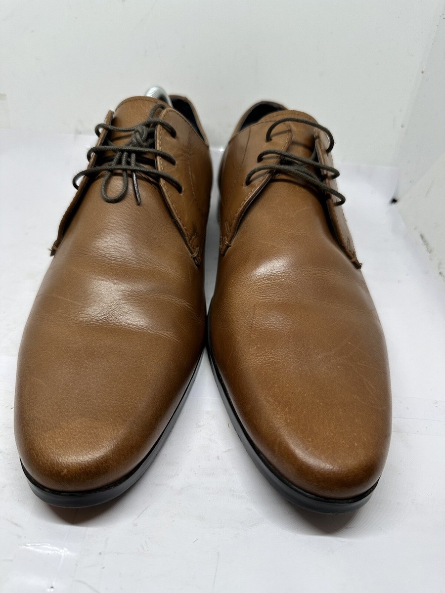 Taylor And Wright Mens Brown Real Leather lace Up Shoes Size 10