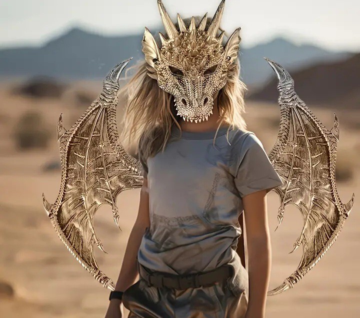 Newly Upgraded RP Dragon Suit Halloween Party Decoration