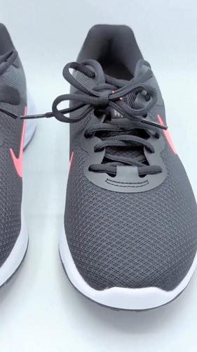 Nike Revolution 6 Women's Wide Shoes DC9001 Road Running Athletic Black Pink 7.5 - Video 1 of 1